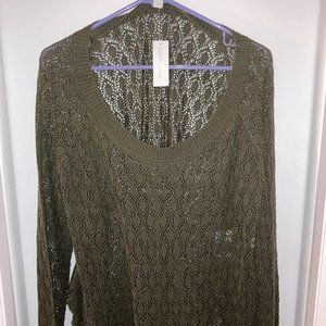 Sweater with Split Sides